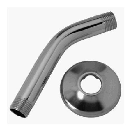 Brasscraft Mp6"Chr Shwr Arm/Flange 682-754